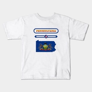 PENNSYLVANIA STATE, UNITED STATES, USA. SAMER BRASIL Kids T-Shirt